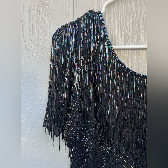 Shimmery sequin vintage dress in size small - Picture 5 of 8